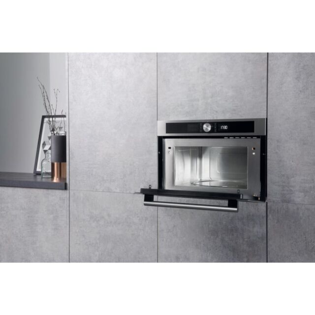 Hotpoint MD 454 IX H Built-In Microwave - Stainless Steel