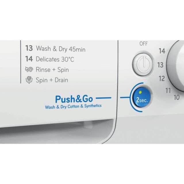 Indesit BDE 107436 WV UK Freestanding 10+7kg Washer Dryer - White