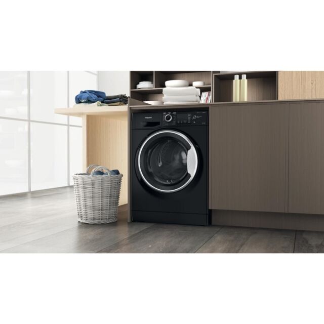 Hotpoint Anti-Stain NDB 9635 BS UK 9+6kg Washer Dryer