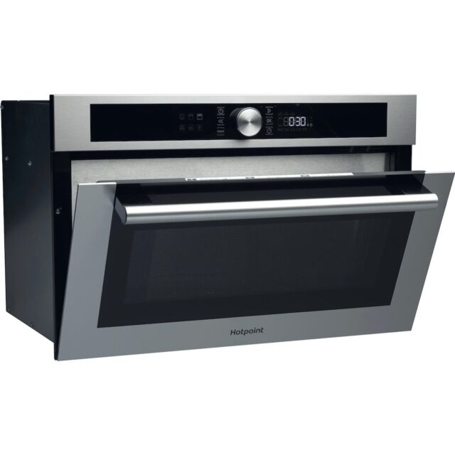 Hotpoint MD 454 IX H Built-In Microwave - Stainless Steel