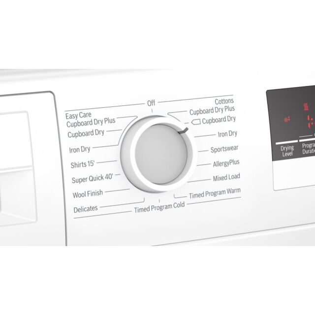 Bosch WTN83201GB, Condenser tumble dryer