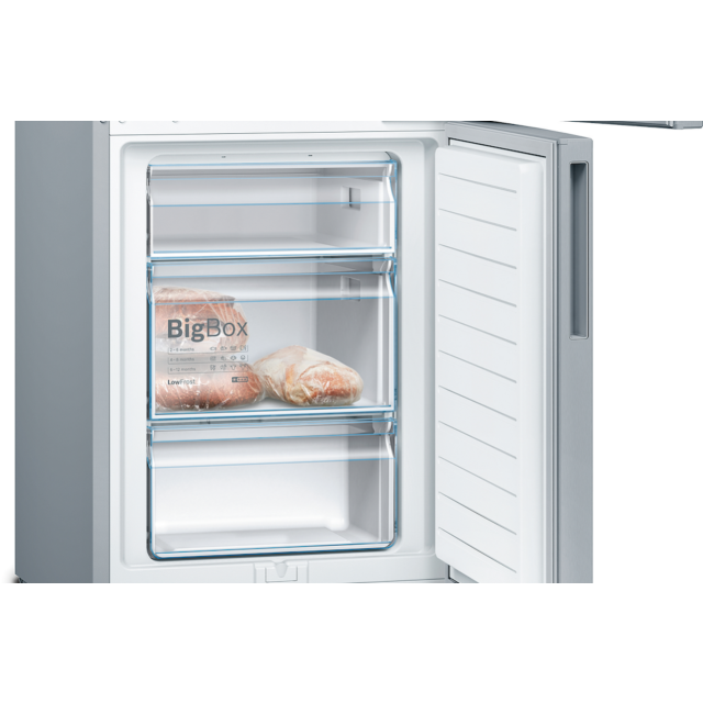Bosch KGV39VLEAG, Free-standing fridge-freezer with freezer at bottom
