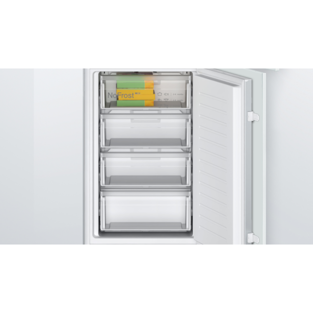 Bosch KIN85NSF0G, Built-in fridge-freezer with freezer at bottom