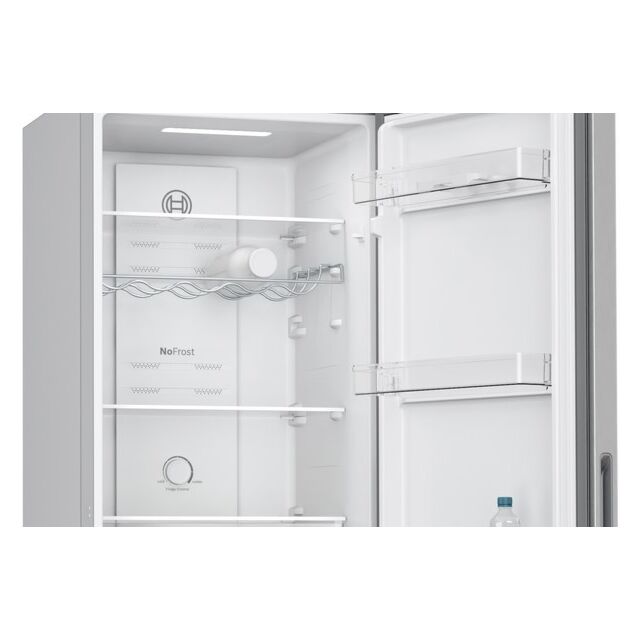 Bosch KGN27NLEAG, Free-standing fridge-freezer with freezer at bottom