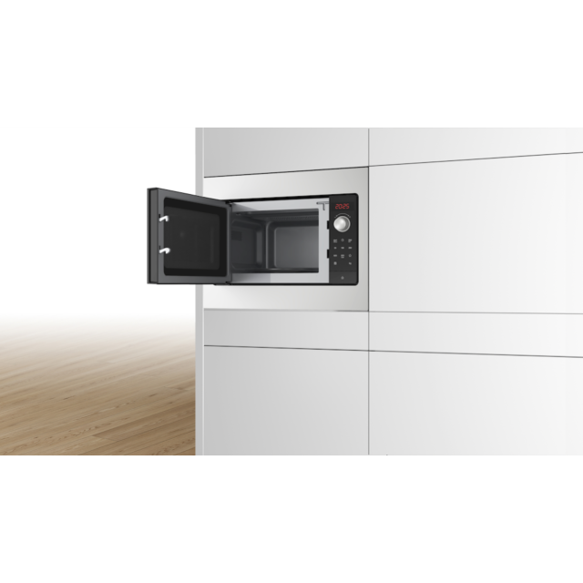 Bosch BFL523MS3B, Built-in microwave oven