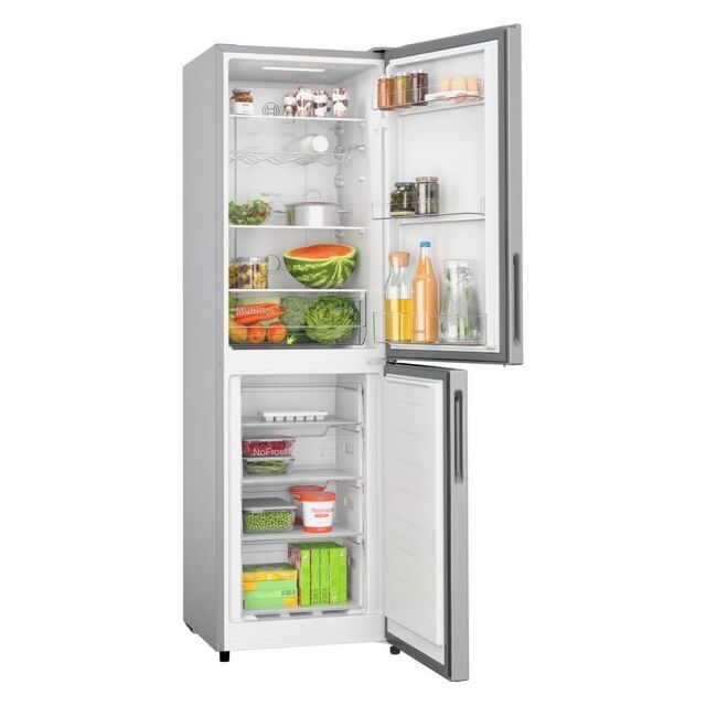 Bosch KGN27NLEAG, Free-standing fridge-freezer with freezer at bottom