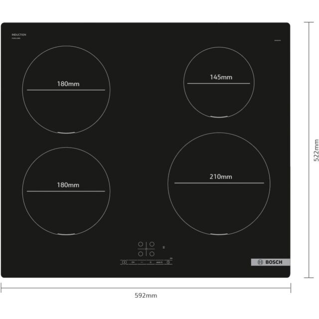 Bosch PUE611BB5E, Induction hob