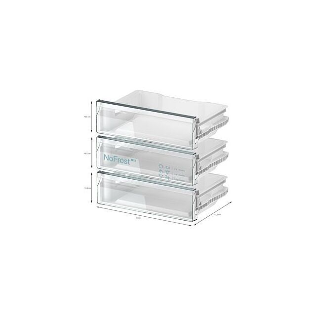 Bosch GUN21VFE0G, Built-in freezer