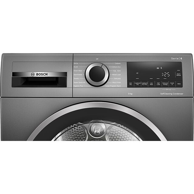 Bosch WQG245R9GB, Heat pump tumble dryer