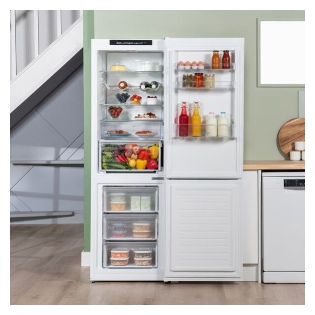 Bosch KGN362WDFG, Free-standing fridge-freezer with freezer at bottom