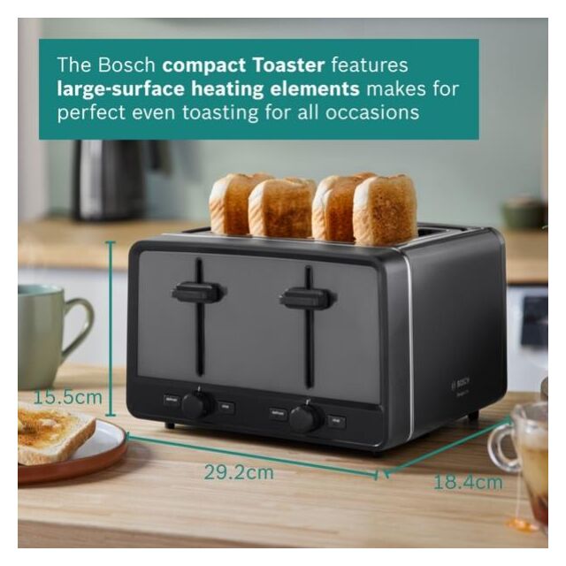Bosch TAT5P445GB, Toaster