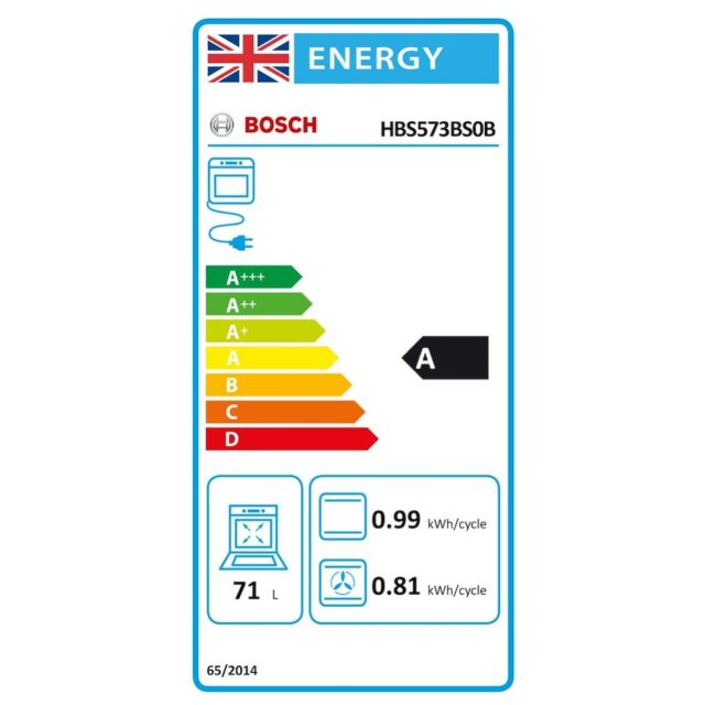 Bosch HBS573BS0B, Built-in oven