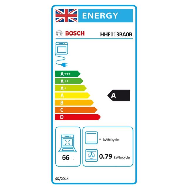 Bosch HHF113BA0B, Built-in oven