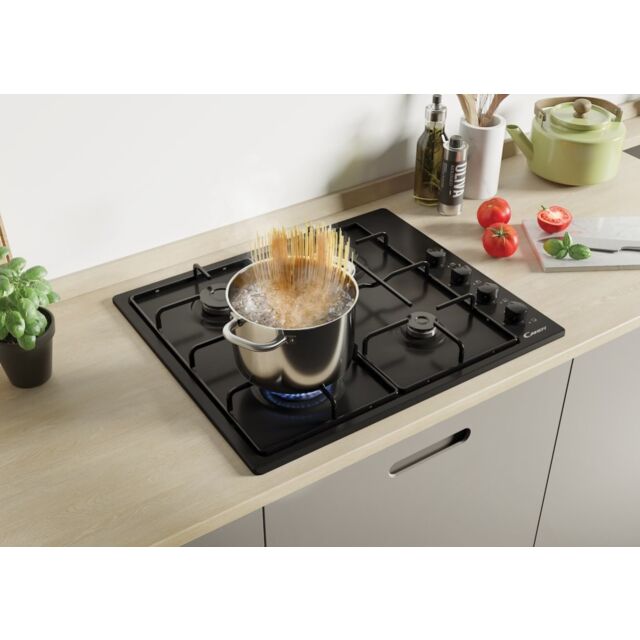 Candy CHW6LBB 60cm Gas Hob