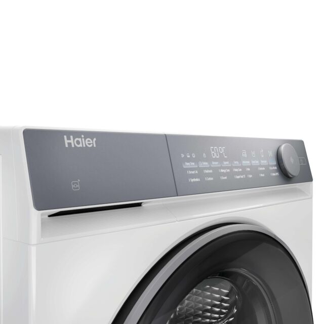 Haier X Series 7 HW90-B14367TU1UK 9kg Washing Machine with A-30% Energy Rating - White