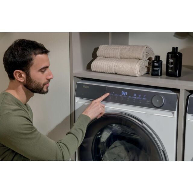 Haier X Series 7 HW90-B14367TU1UK 9kg Washing Machine with A-30% Energy Rating - White