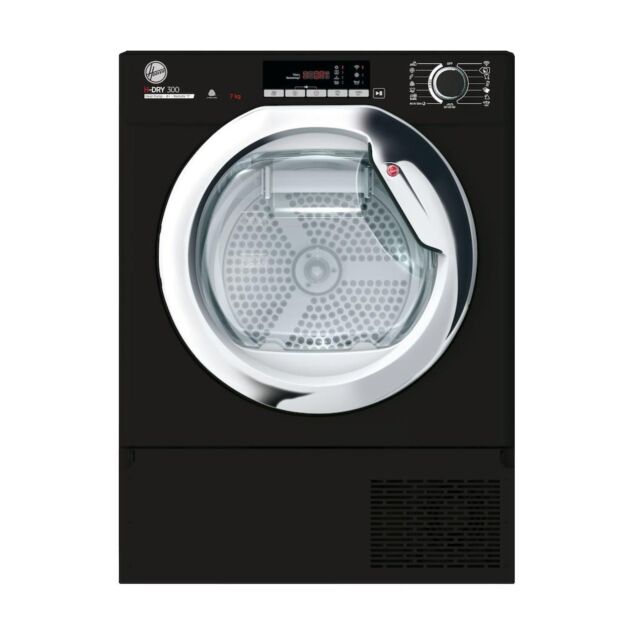 Hoover BHTDH7A1TCEB Heat Pump Tumble Dryer 7kg with WiFi and Bluetooth