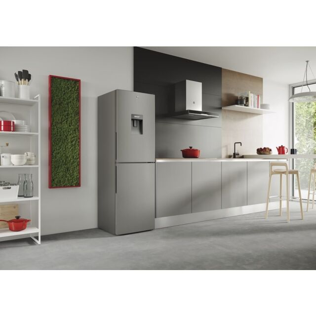 Hoover HV3CT175LFWKS Freestanding Fridge Freezer