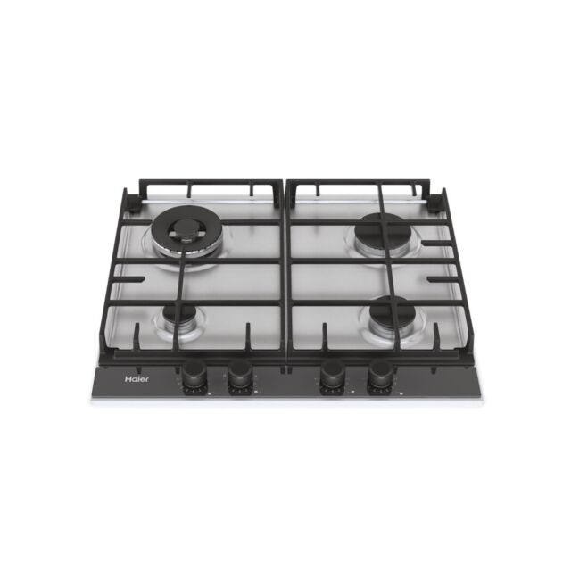 Haier HAHG6BR4S2X 60cm Gas Hob - Stainless Steel