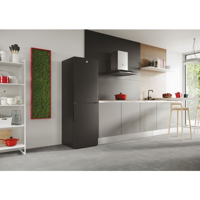 Hoover HVT3CLECKIHB-1 54.5cm 50/50 Low Frost Fridge Freezer - Black