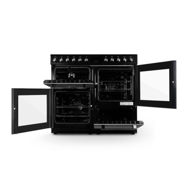 Montpellier MDFRC100X 100cm Dual Fuel Range Cooker In Inox