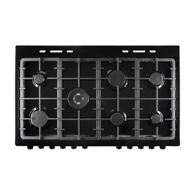 Montpellier MDFRC100X 100cm Dual Fuel Range Cooker In Inox