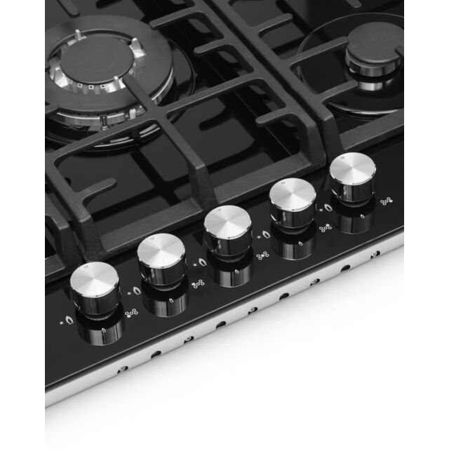 Montpellier GH75BG Gas on Glass Hob