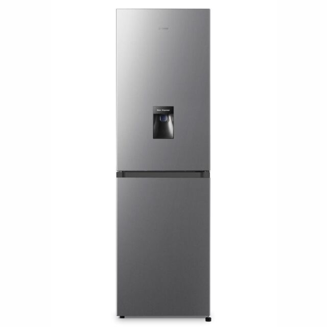Teknix FFH1825WS/E 55cm 50/50 Fridge Freezer Total No Frost with Water Dispenser - Silver