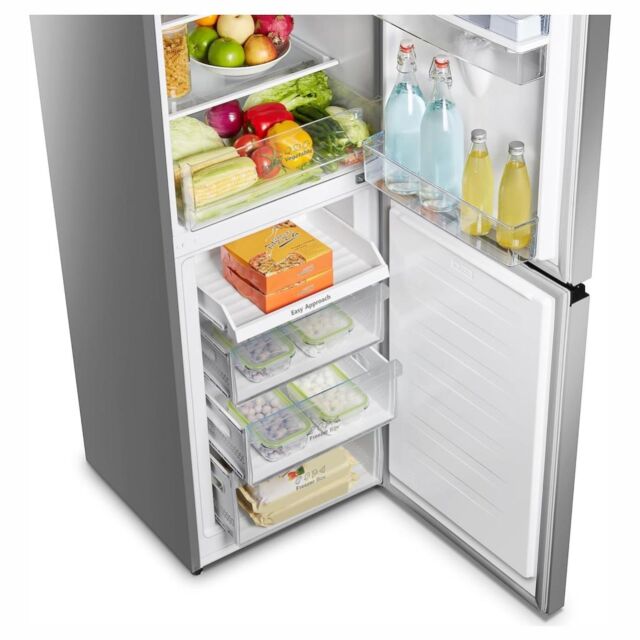Teknix FFH1825WS/E 55cm 50/50 Fridge Freezer Total No Frost with Water Dispenser - Silver