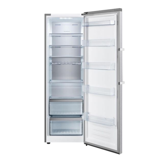 Teknix TH60TLX 60cm Tall Larder Fridge with Metal Tech Cooling - Stainless Steel