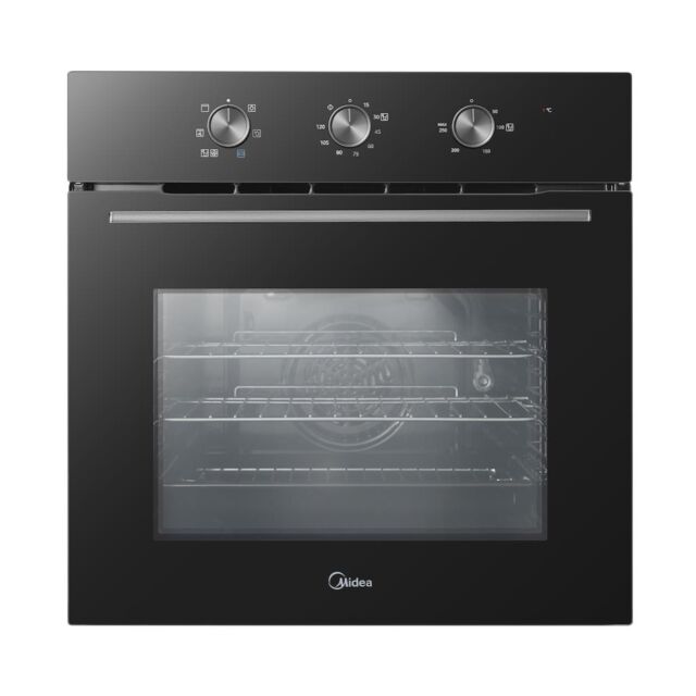 Midea Xpress MBO65M90M1-BK Fan Built-In Single Oven - Black - A Rated