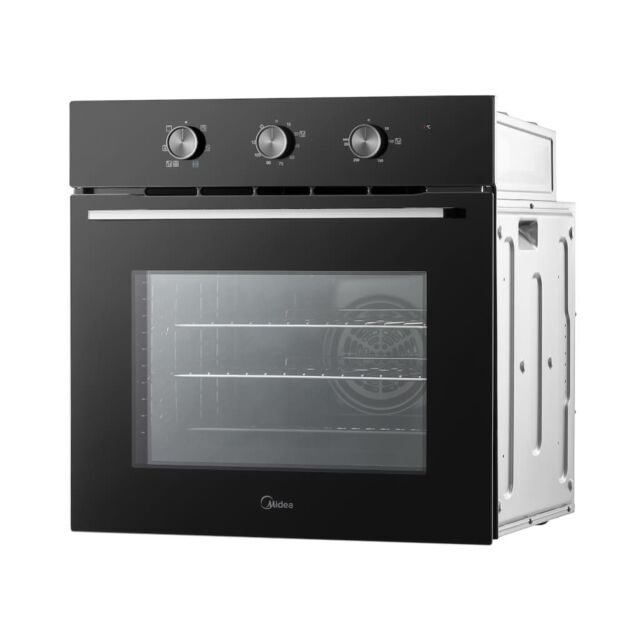 Midea Xpress MBO65M90M1-BK Fan Built-In Single Oven - Black - A Rated