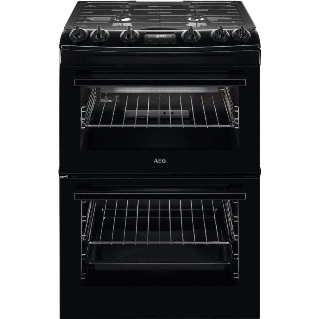 AEG CGX6130ACB 60cm Gas Double Cooker