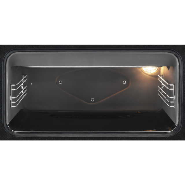 AEG CKX6540ACB Dual Fuel Cooker with Double Oven - Black