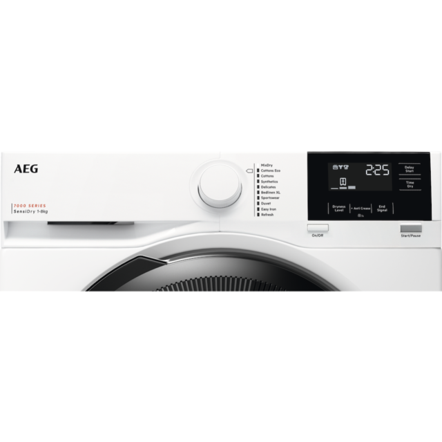 AEG TR718L2B 7000 Series 8kg Heat Pump Tumble Dryer