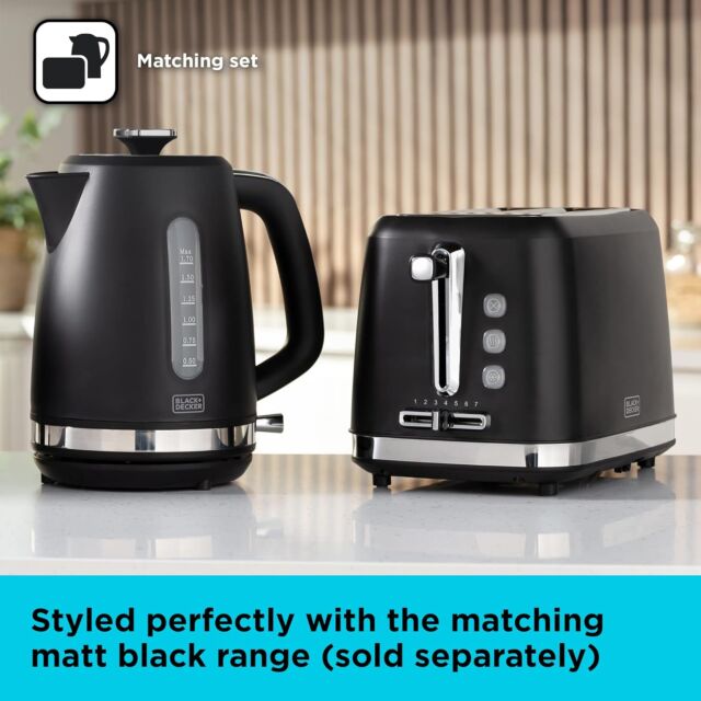 Black and Decker BXTO20077GB 2 Slice Toaster