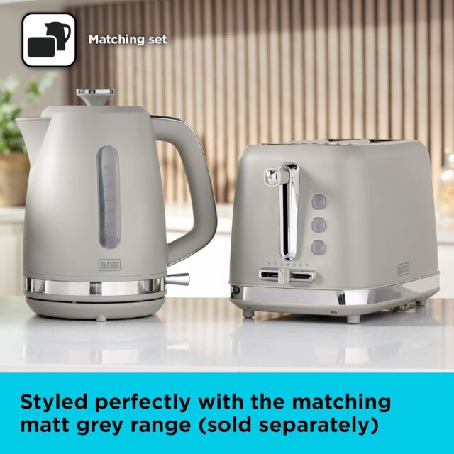 Black and Decker BXTO20078GB 2 Slice Toaster
