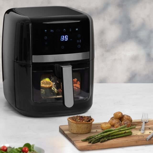 Daewoo SDA2727 8L Air Fryer With Window And Divider