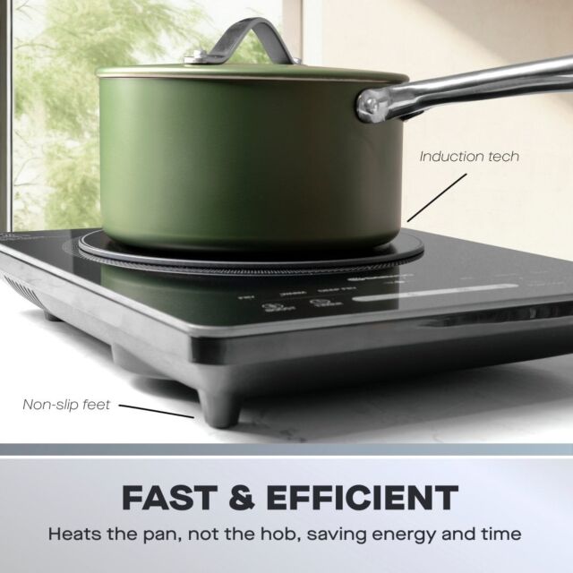 Daewoo SDA2771GE 2200W Single Induction Hob