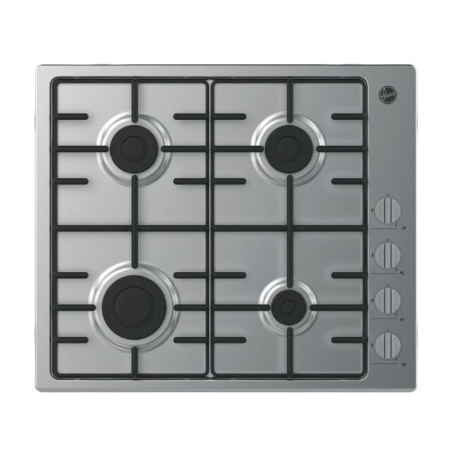Hoover HHW6LPB 4 Burner Side Control Gas Hob
