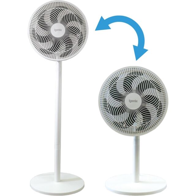 Igenix IGFP012W Pedistal Fan
