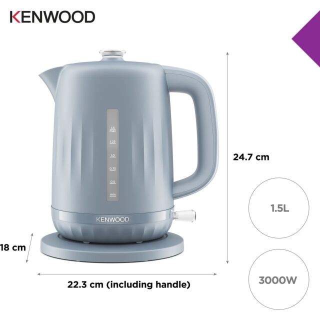 Kenwood KW4320 Kenwood Ripple Kettle - Storm Blue