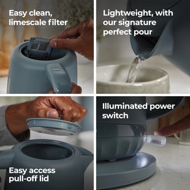 Kenwood KW4320 Kenwood Ripple Kettle - Storm Blue