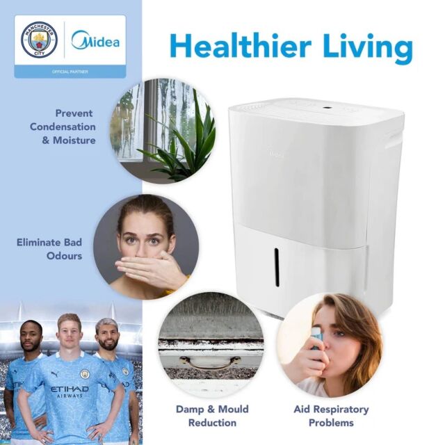Midea MDDF2-16DEN7-UK Dehumidifier 