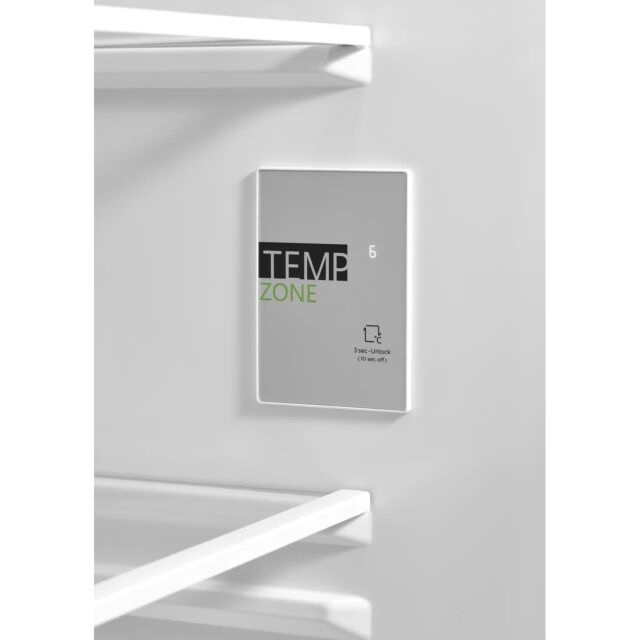 Midea MDRE353FGE01D 178cm 70/30 Integrated Frost Free Fridge Freezer with Sliding Door Fixing Kit