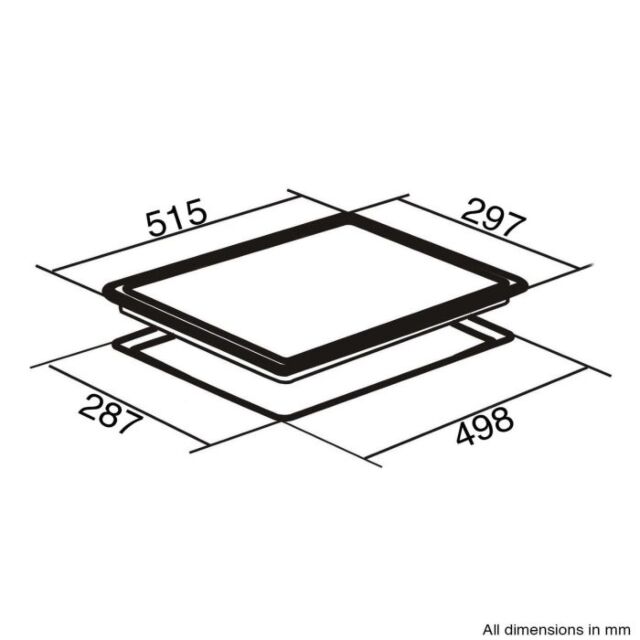 SIA PHP301SS Solid Hotplate Domino Hob