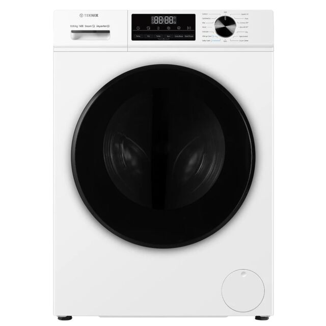 Teknix TK3WD10614XW 10/6kg Washer Dryer