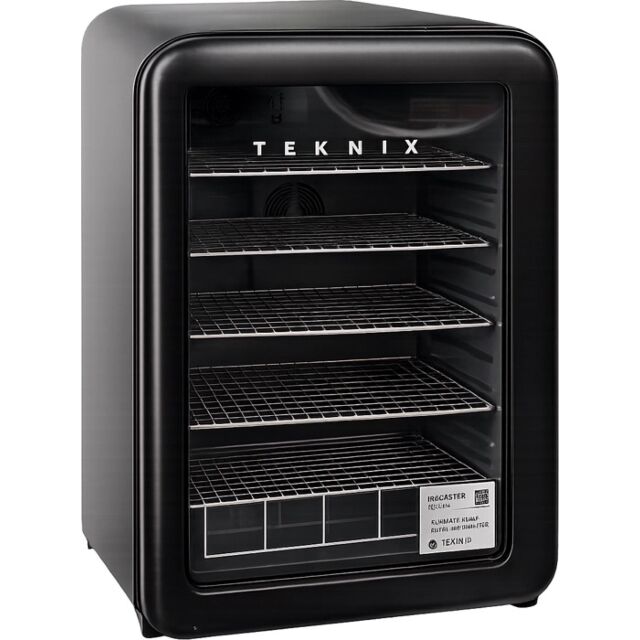 Teknix UC255LRGB Undercounter Glass Fronted Drinks Cooler
