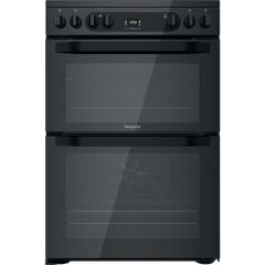 Hotpoint HDM67V92HCB/UK Double Cooker - Black
