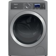 Hotpoint H8 09ADS GPOWER UK 10kg 1400rpm GentlePower Washing Machine - Silver